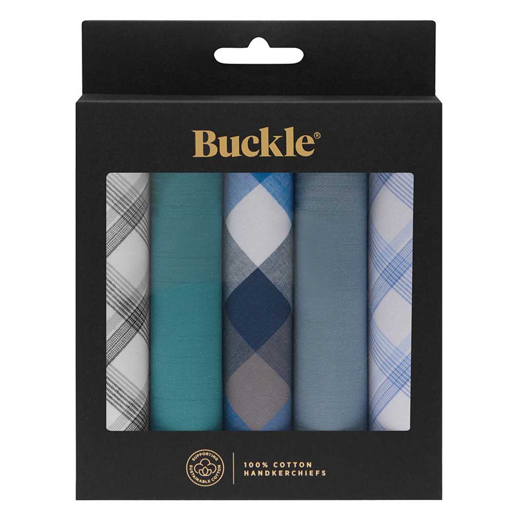 Buckle Handkerchiefs - 5 Pack